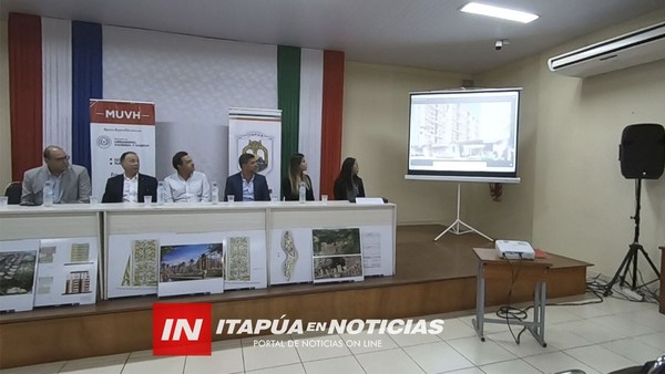 MUVH PRESENTÓ IMPORTANTE PROYECTO HABITACIONAL PARA ITAPÚA
