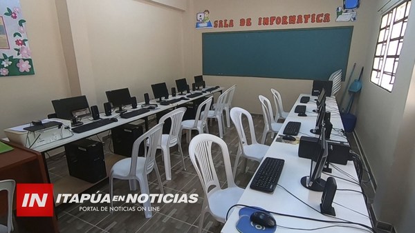 HABILITAN SALA DE INFORMÁTICA EN ESC. VICE PDTE. SANCHEZ DE GRAL. ARTIGAS