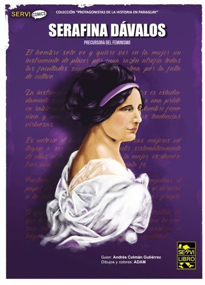 Serafina Dávalos: Su vida en historieta