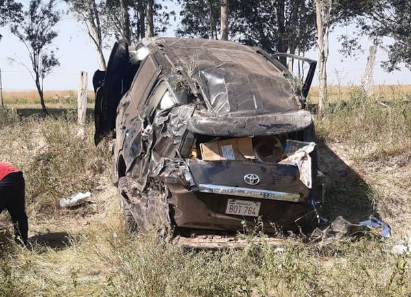 El diputado Soroka sufre un aparatoso accidente