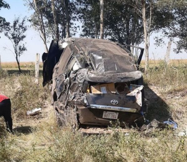 Diputado sufrió accidente de tránsito en Villa Florida