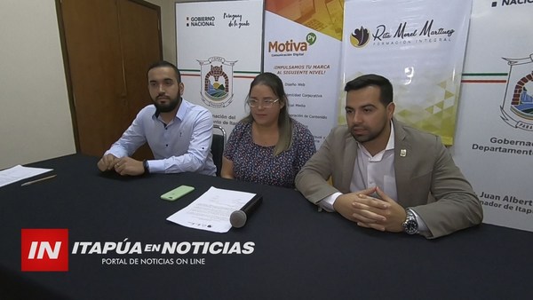 PRESENTAN PROYECTO DE FORMACIÓN INTEGRAL PARA JÓVENES DE ITAPÚA