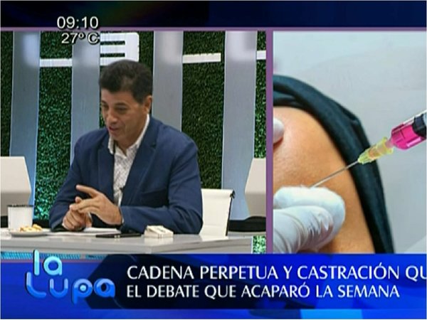 Senador Ríos sostiene que cadena perpetua es factible en Paraguay