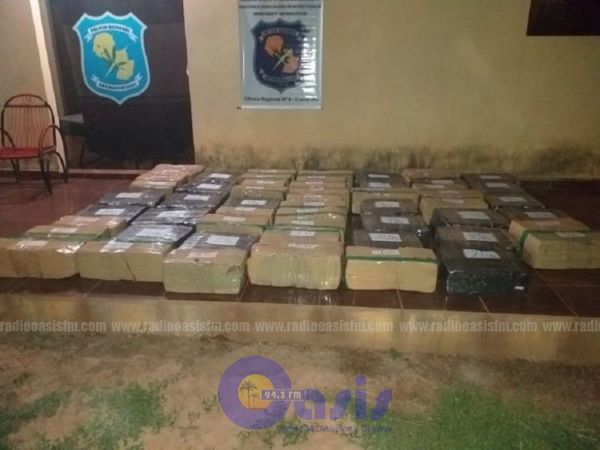 Curuguaty: Incautan casi 1 tonelada de marihuana