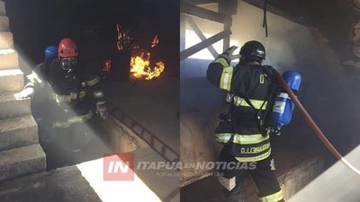 CULMINÓ EXITOSO CICLO DE CAPACITACIÓN A BOMBEROS DE GARUPÁ.