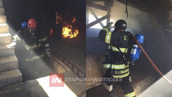CULMINÓ EXITOSO CICLO DE CAPACITACIÓN A BOMBEROS DE GARUPÁ.
