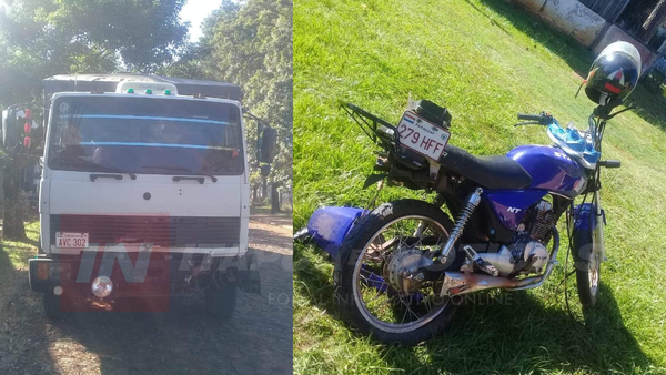 OTRO ACCIDENTE INVOLUCRA A MOTOCICLISTA SOBRE GRANEROS DEL SUR