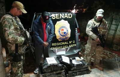 Senad saca de circulación 7.500 dosis de crack en Hernandarias