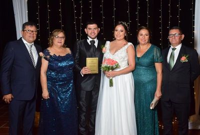 Dalma y Antonio se casaron