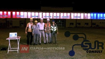 HABILITAN MODERNO SISTEMA LUMÍNICO EN EL ESTADIO DE ENCARNACIÓN.