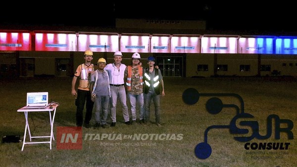 HABILITAN MODERNO SISTEMA LUMÍNICO EN EL ESTADIO DE ENCARNACIÓN.