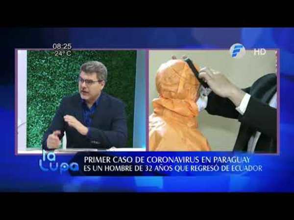 Llegada de coronavirus a nuestro país