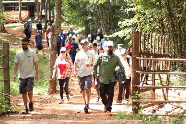 A Todo Pulmón continúa recorriendo el Guairá con su Ecoturismo » Ñanduti