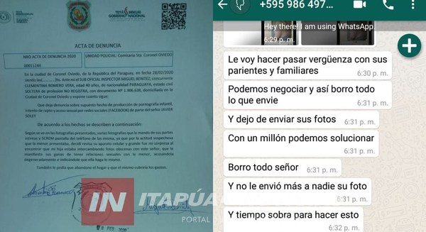 CON PARTE POLICIAL FALSIFICADO INTENTAN EXTORSIONAR A CIUDADANO ARTIGUEÑO