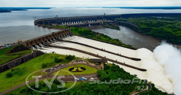 Itaipu transfirió al Estado US$ 46.674 millones en febrero