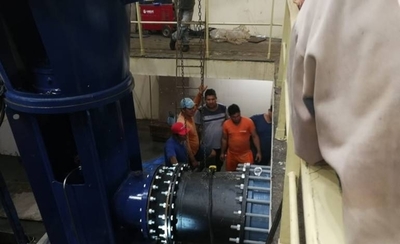 HOY / Planta de tratamiento de Viñas Cue de Essap ya cuenta con una bomba de agua cruda