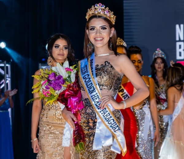 Hermosa concepcionera gana certamen de belleza y es Miss Teen Paraguay 2020