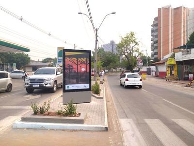 Asunción adopta mobiliarios urbanos con alta tecnología