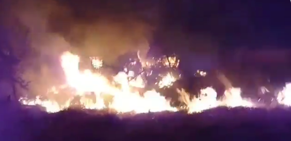 Conexión clandé causó incendio en asentamiento | Crónica