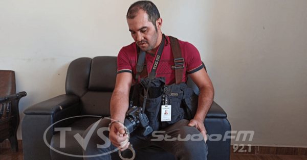 Marinos retienen y golpean a fotógrafo de La Nación en CDE