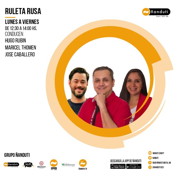 Ruleta Rusa con Hugo Rubin, Maricel Thomen y José Caballero » Ñanduti