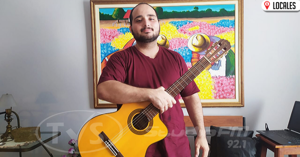 Joven Itapuense recorre el mundo mediante la música