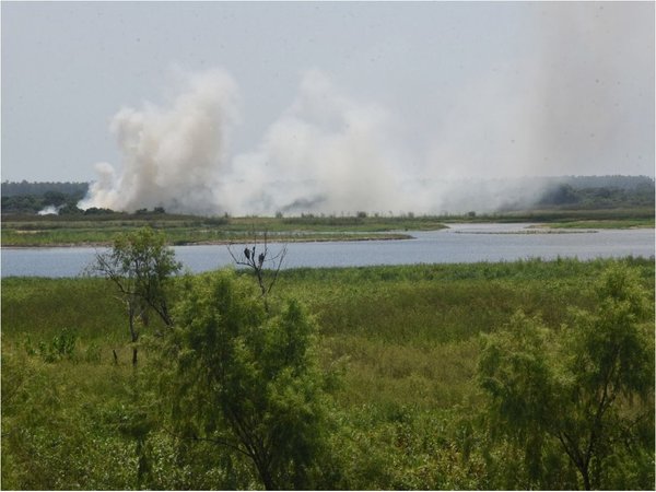 Basura, quema y remoción de suelo van matando a la  Bahía de Asunción