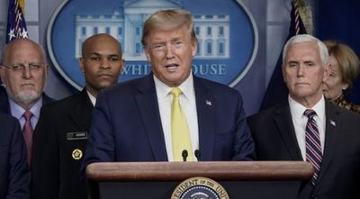 Trump minimiza muertes por coronavirus en EE.UU. y compara cifra con la gripe común