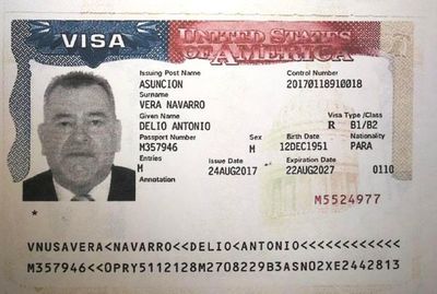 Delio Vera, aspirante a la CSJ, cuenta con visa de EEUU, aclaró