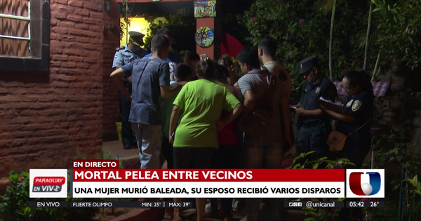 Riña entre vecinos termina con la vida de una mujer en Itauguá