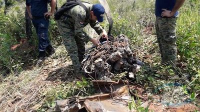 Maquinarias de la Gobernación habrían reparado pista clandestina donde fue hallado restos de avioneta