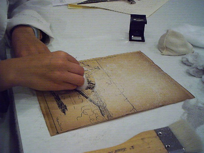 Curso taller de conservación y restauración de papel » Ñanduti