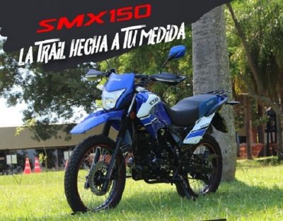 Alex presenta renovada moto tipo Trail
