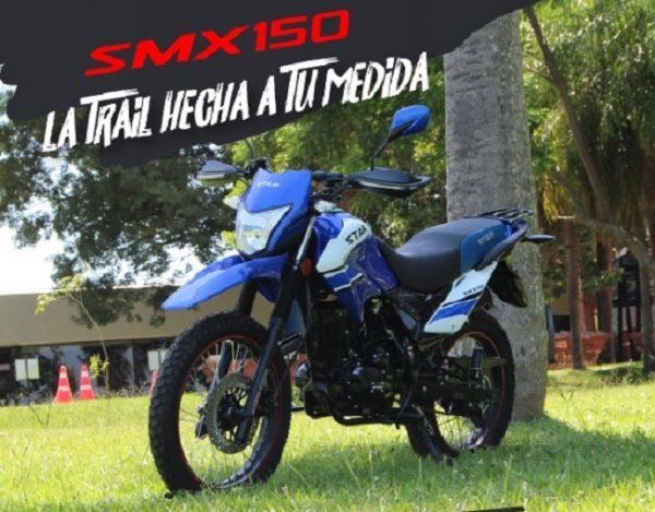 Alex presenta renovada moto tipo Trail