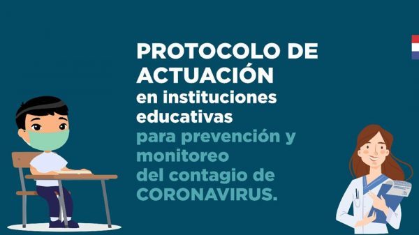 MEC establece un protocolo de acciones preventivas en instituciones educativas | .::PARAGUAY TV HD::.
