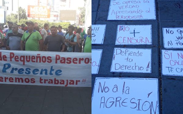 Periodistas y paseros se movilizan en la zona primaria de CDE
