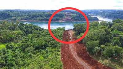 Llegan maquinarias a la zona de obras del segundo puente