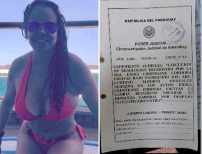 Demandan a la concejal Gloria Escobar por despido injustificado