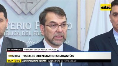 Fiscales piden mayores garantías - ABC Noticias - ABC Color