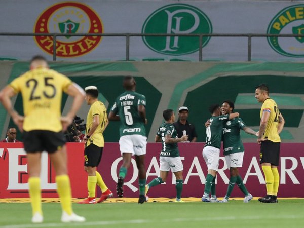 Guaraní sucumbe ante el poderío de Palmeiras