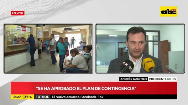 COVID-19: IPS con plan de contingencia - ABC Noticias - ABC Color