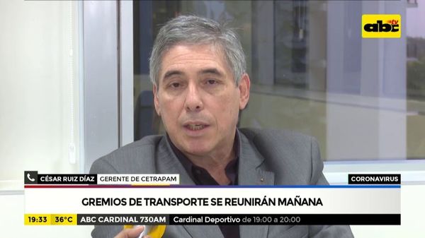 Gobierno suspende actividades: Implementarán medidas de higiene en buses - ABC Noticias - ABC Color