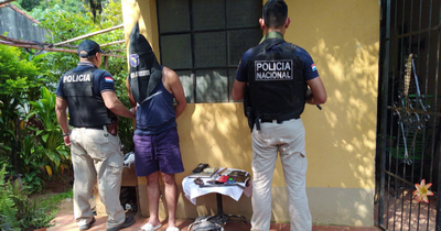 Incautaron drogas y armas de fuego en Itá