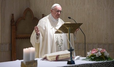 Francisco pidió afrontar la epidemia de coronavirus «con fuerza, responsabilidad y esperanza» | .::Agencia IP::.