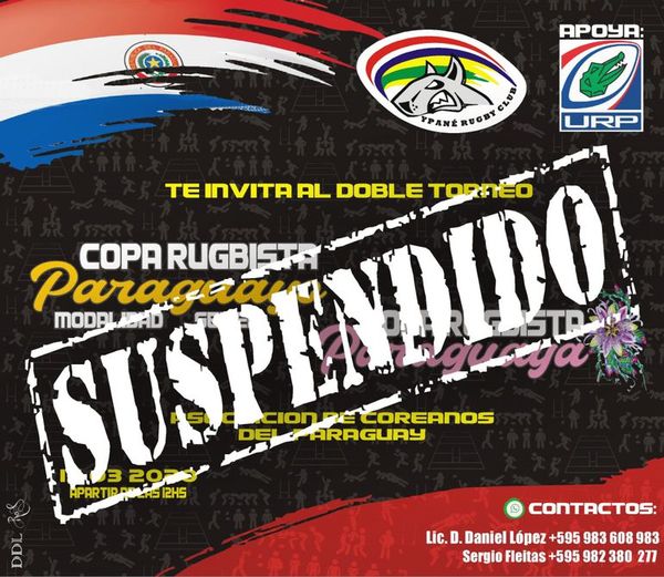 Suspendido el torneo de Seven del Ypané Rugby Club - Polideportivo - ABC Color