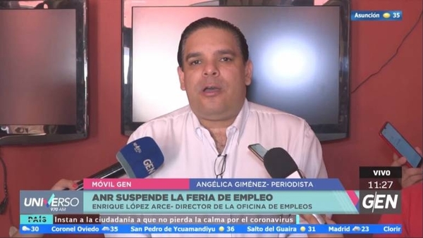 HOY / Por coronavirus ANR evitará feria de empleo masivo: hará con CV-video vía WhatsApp