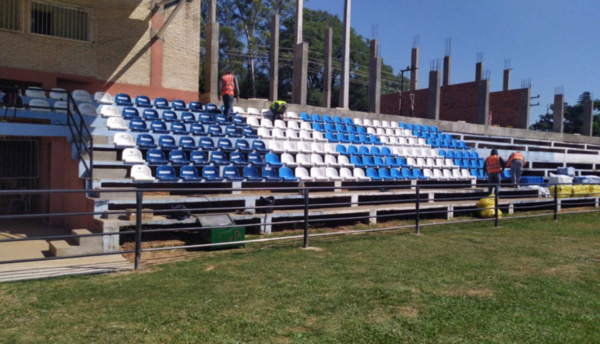 HOY / De a poco se va poniendo mejor el estadio de Guaireña