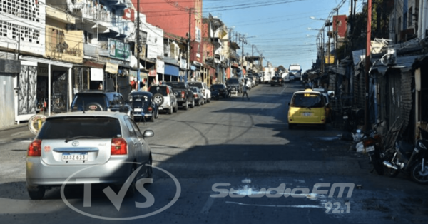 Calles asuncenas se ven vacías por temor al coronavirus