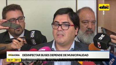 Covid-19: Desinfectar buses depende de municipalidad - ABC Noticias - ABC Color