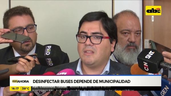 Covid-19: Desinfectar buses depende de municipalidad - ABC Noticias - ABC Color